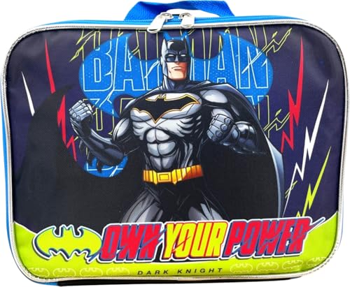 Ruz Batman Dark Knight 16 Inch Backpack With Detachable Matching Lunch Box by Ruz - Used condition - Image 2