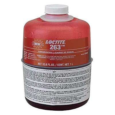 Threadlocker 263, 1L Bottle, Red