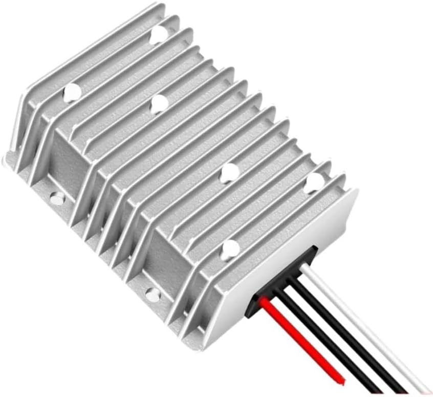 DC 8-36V 12V 24V to DC 12.6V 13.8V 14.6V 16.8V Buck/Booster Converter 20A Battery Charger System Car Boat for Dual Battery(16.8V 15A Charger)