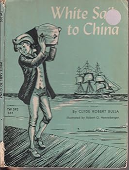 Paperback White Sails to China Book
