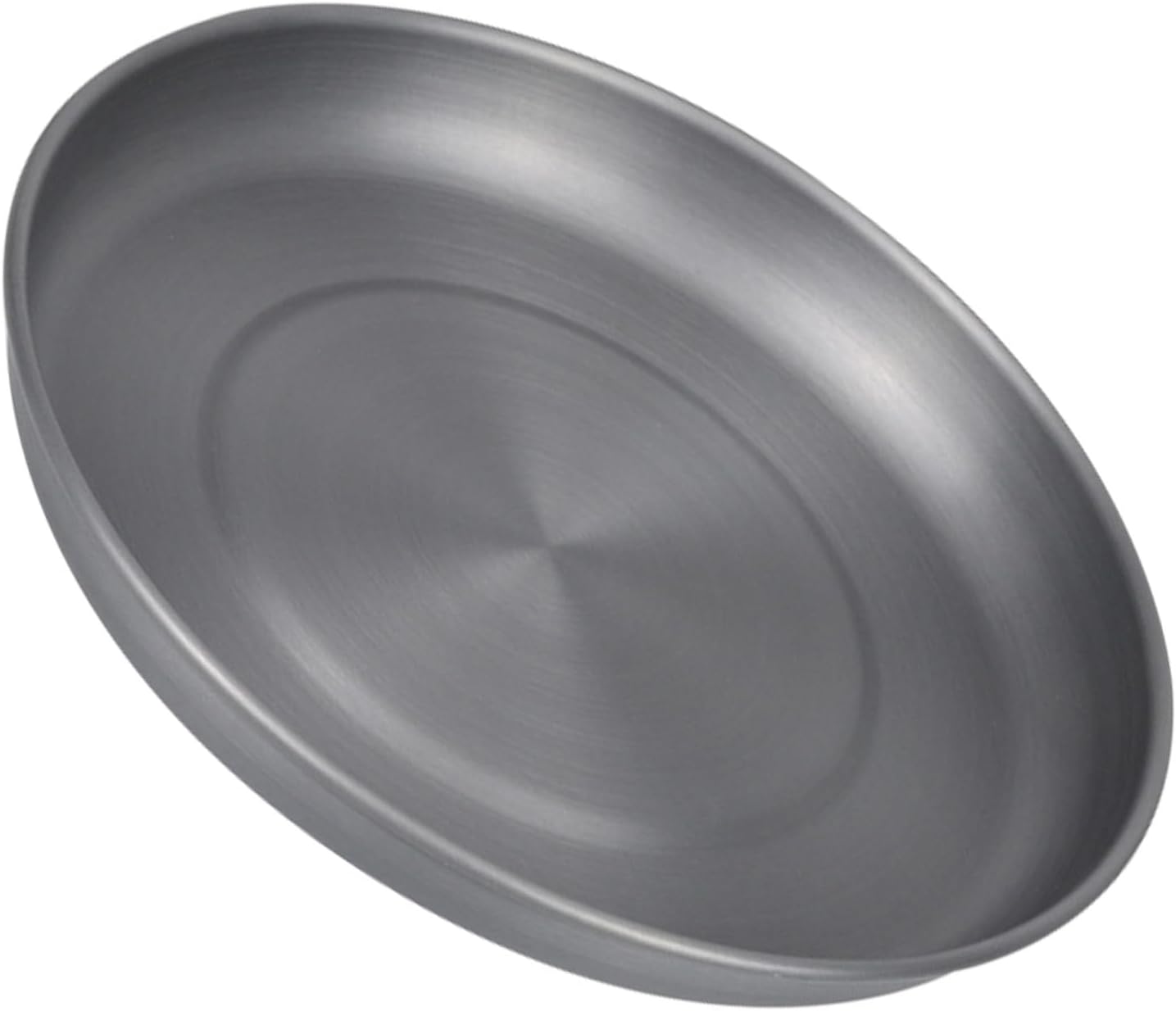 Aluminum Alloy Bbq Dinner Plate Portable Camping Snack Tray Multipurpose Metal Picnic Plate for Outdoor Hiking and Self-driving Travel