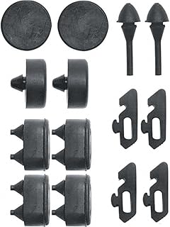 Soffsea1 for Chevy for Chevelle Base 68 70-72 & 300 Deluxe 68-69 & Concours/Malibu/Nomad/SS 68-72 & Concours Estate/Greenbrier 69-72 for Monte Carlo Base 70-71 Rubber Bumper Stopper Set OHGGYQO