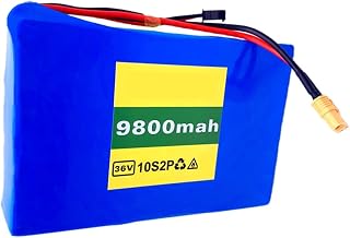 36V9.8Ah 18650 Lithium Ion Battery 10 Series 2 Parallel Battery Pack for Skateboard Electric Bicycle