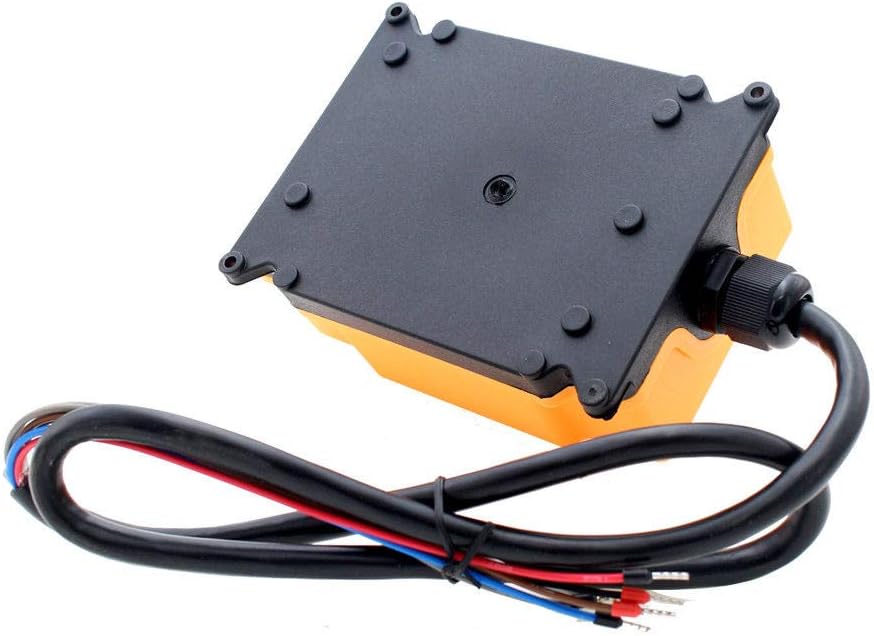 Remote Receiving Unit OBOHOS HS-4 4-Channel 1-Speed Industrial Wireless Crane Remote Control ...