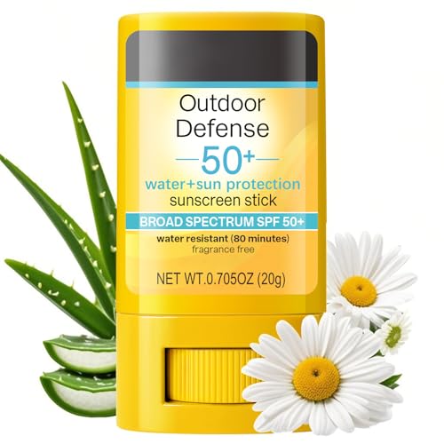 SPF 50+ Zinc Sunscreen Stick - Invisible Korean Sunscreen For Face & Body, Portable Sun Cream Spf 50, Touch‑Free & Lightweight - Uv Defence, Moisturising Hydration, No Mess, Re‑Application On The Go