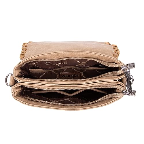 Wrangler Crossbody Bags for Women Satchel Purse Medium Shoulder Handbags with Detachable Guitar Straps,WG72-9360KH — view 6