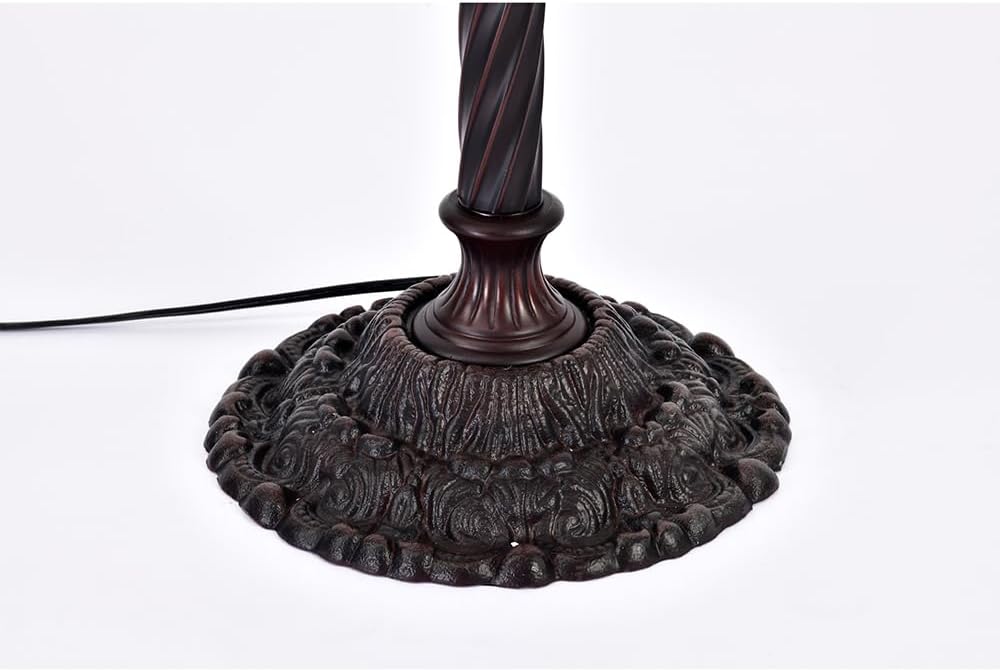 Tiffany-Style Iris Torchiere