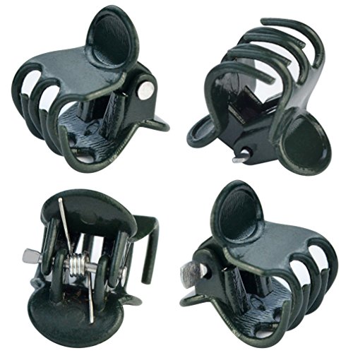 Baotongle 100 Pcs Plant Clips, Orchid Clips Plant Orchid Support Clips Flower And Vine Clips For Supporting Stems Vines Grow Upright Dark Green #TOP5