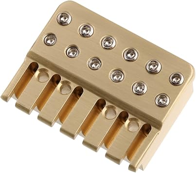 6 String Headless Guitar Brass Locking Nut, String Lock