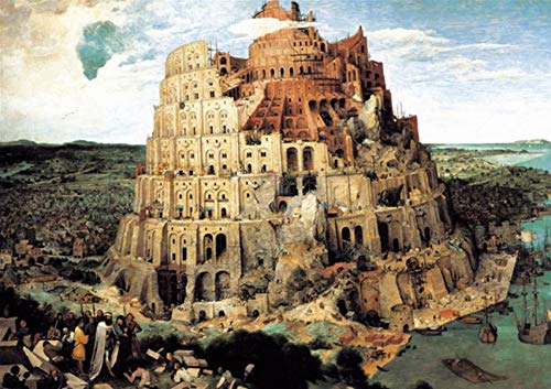 Chamberart 1000 Piece Premium Jigsaw Puzzles "The Tower Of Babel" A-1099 By Pieter Brueghel #TOP8