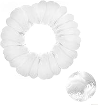 LBJFYHJN 150pcs White Craft Feathers 5-8cm Dreamcatcher Feathers Wedding Party Dance Decoration Accessories