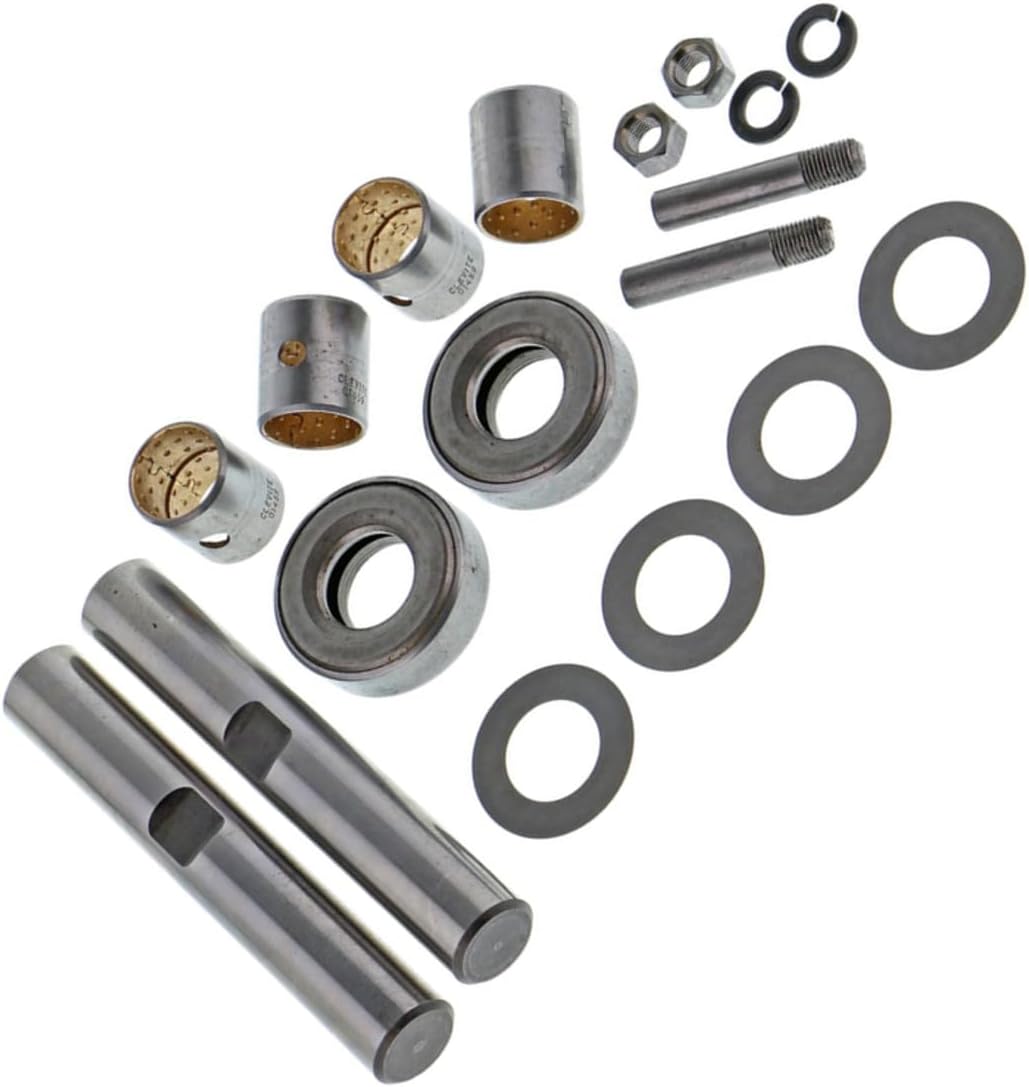 Steering King Pin Set Front 1 Piece for International 1110,1200C,1200B,1100C,1100D 1967 1968 1969 1970 1971 1972 1973 Replacement 6273902