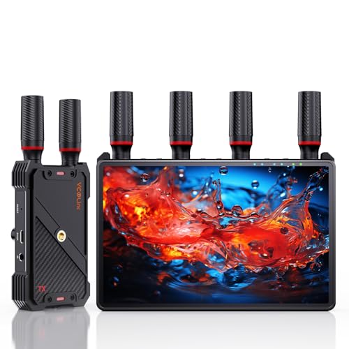 Wireless HDMI Video Transmitter and Receiver with Monitors