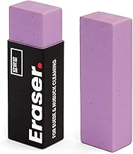SHOEGR ProSuede Eraser for Suede & Nubuck Cleaning | Water-Free Stain & Scuff Remover | Dry Cleaning Eraser with Protective Grip Sleeve