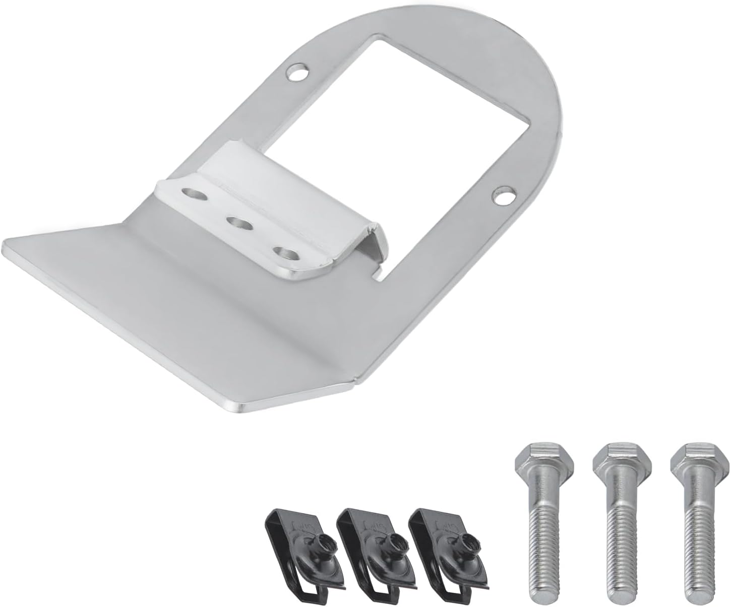 Watermelon Under Glow Frame Bracket Stainless Steel Universal Clamp Style Mount for Trucks and RVs（with Pre-Drilled Holes and Screws）- Light Not Included, Watermelon Light Bracket