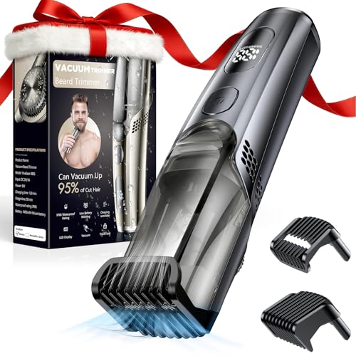 VivaEase Vacuum Beard Trimmer
