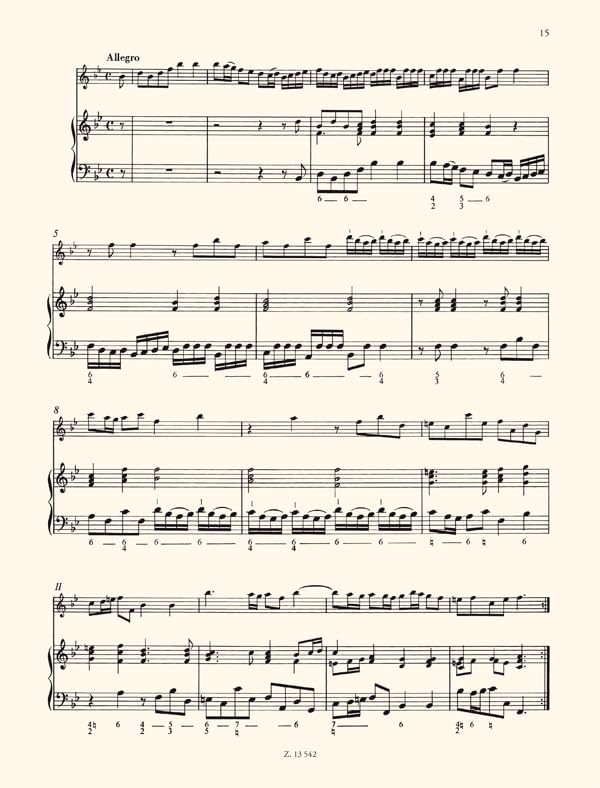 Sonatas for Recorder and Continuo - Édition imprimée de prestige
