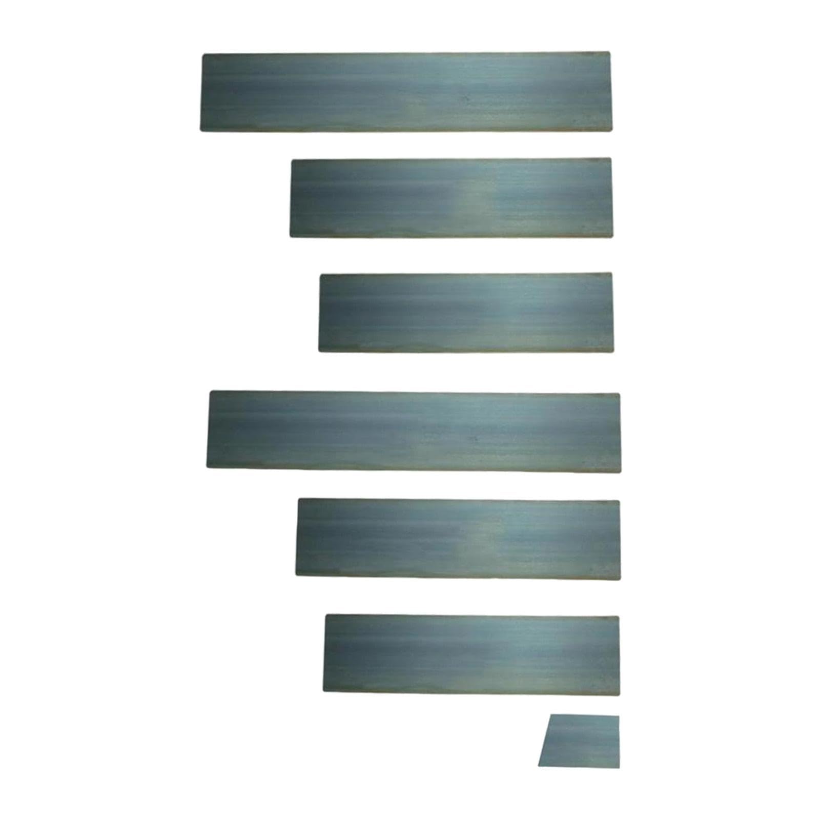 7 Piezas Espátulas de Acero Resistente Rascadores Multifuncionales Aplicadores de Relleno Y Llanas para Pintura Adecuado – para Masilla, Pintura & Vinilo