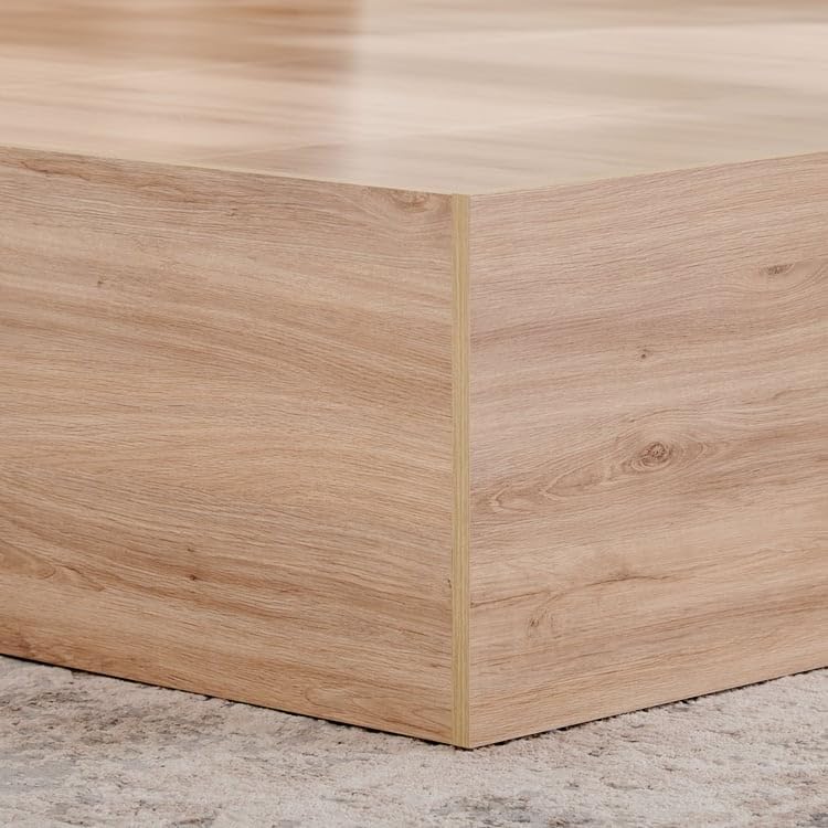 Image of Home Centre | Helios Alton | Engineered Wood | Box Storage | King Beds | Oak | 1 Year Warranty