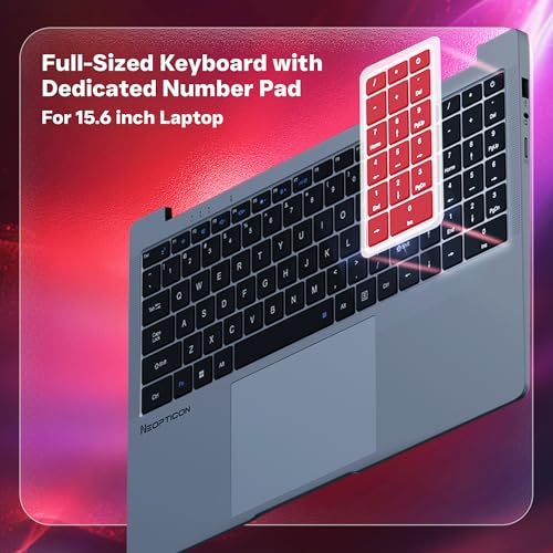 Image of BrowseBook 15.6 inch FHD IPS Laptop | Best Student & Office Work Laptop | Celeron N4020 | 8GB RAM | 256GB SSD | Windows 11 | Num Pad | 38Wh | 1.5kg | Grey