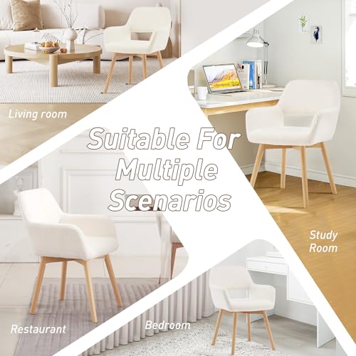 Sillón Plegable Teddy Velvet Blanco miniatura 3