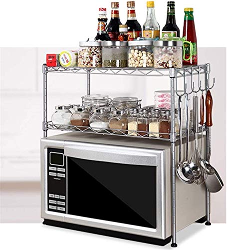 Dish Drying Shelf Rack Space Living Kitchen Microwave Oven Clean Storage Shelf Dish Rack Storage She
