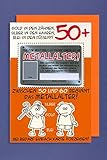 Grußkarte 50+ Geburtstag Karte Humor Applikation Scheckkarte Metallalter C6