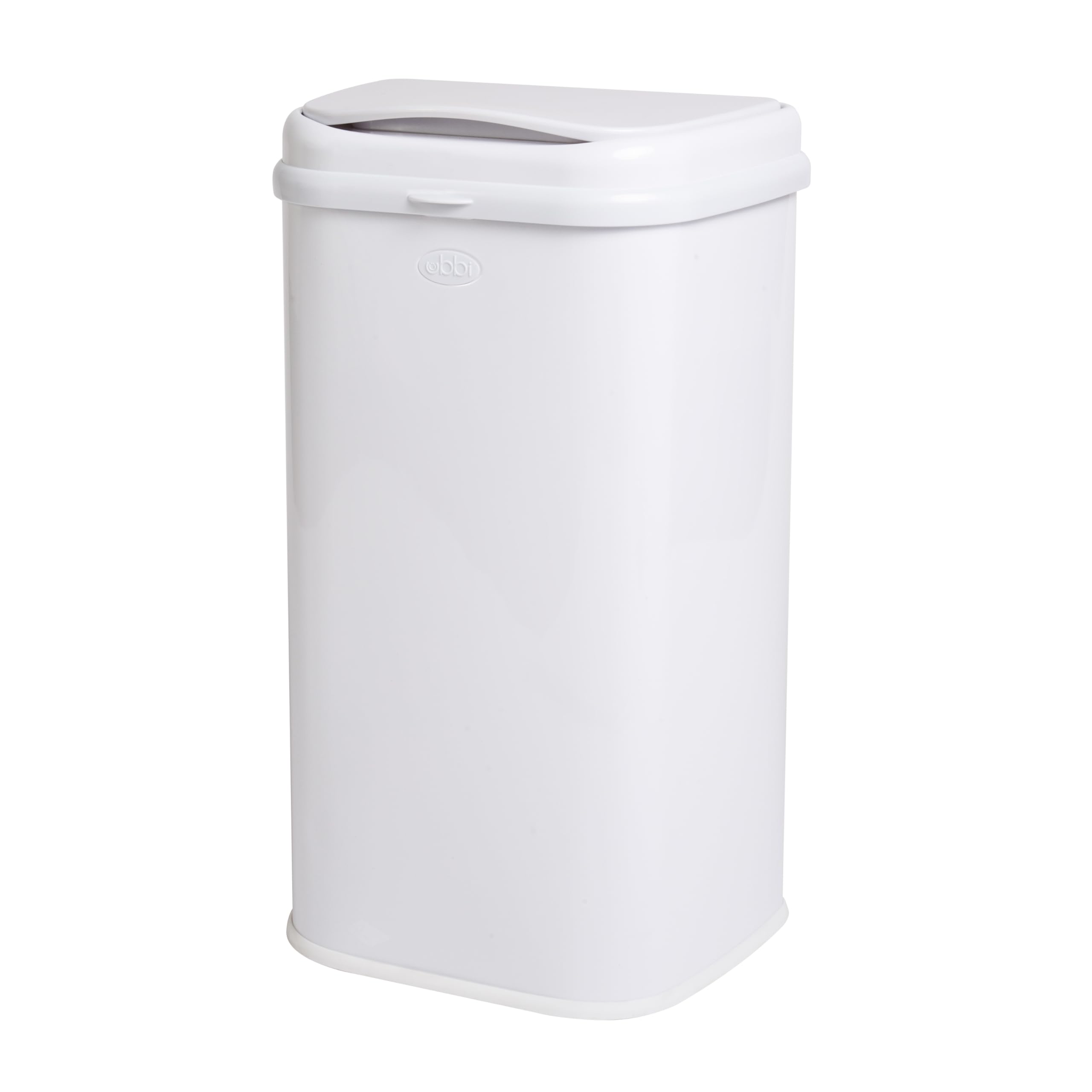 Adult Diaper Pail, Steel Odor Locking, No Special Bag Required, Awards-Winning, Modern Design, White