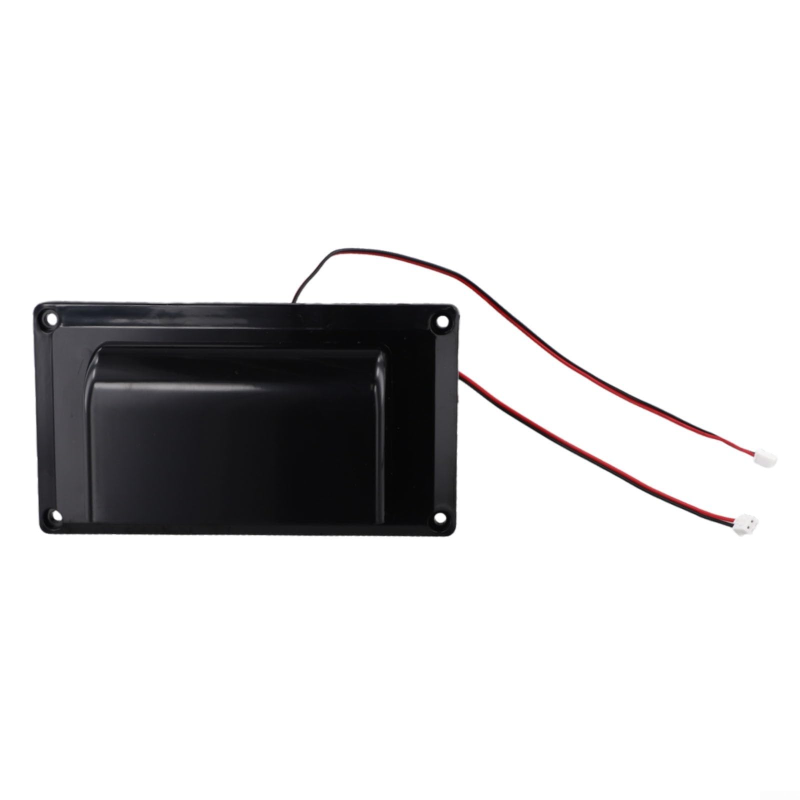 Ventilador de escape de 12 V 6 W con kit de ventilación lateral de caravana para campistas, remolques, yates marinos, lanchas, mejora el aire interior y la comodidad (6 W, negro)
