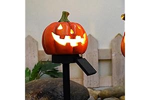 Halloween Solar Pumpkin Lantern