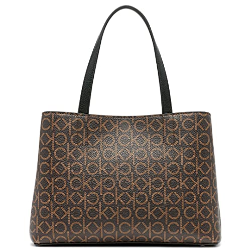 Image of Calvin Klein Womens Adeline Triple Compartment Satchel