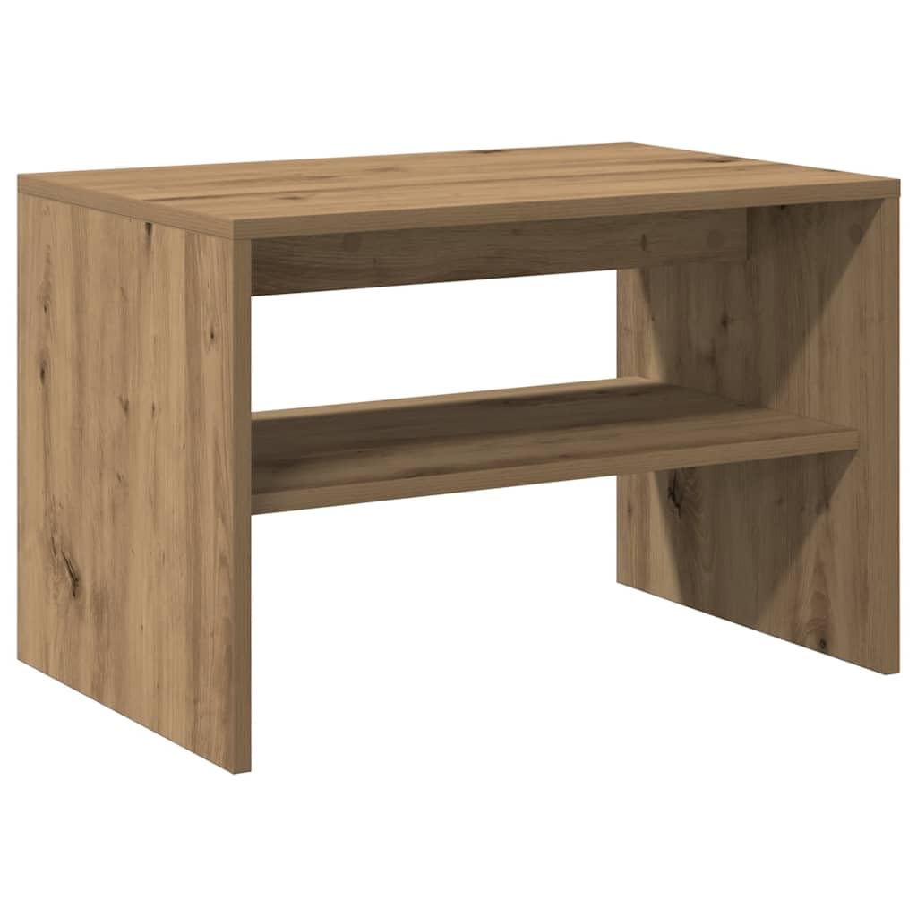 vidaXL Szafka RTV Artisan Oak 60x40x40 cm Drewno klejone, szafka pod TV, konsola pod TV, ława pod TV, szafka pod TV, szafka pod sprzęt multimedialny