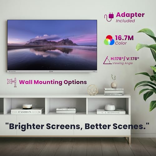 Image of EVM Plasma S270 27 inch Full HD IPS Monitor - 100Hz, Frameless Design, FreeSync, Flicker-Free, Wall Mount Support-3-year-warranty Plasma LED