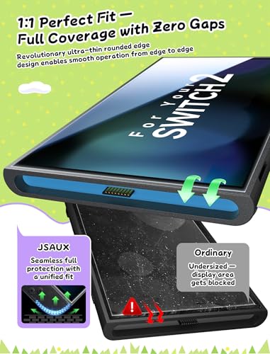 Image of JSAUX Screen Protector for Nintendo Switch 2, Ultra HD 2-Pack