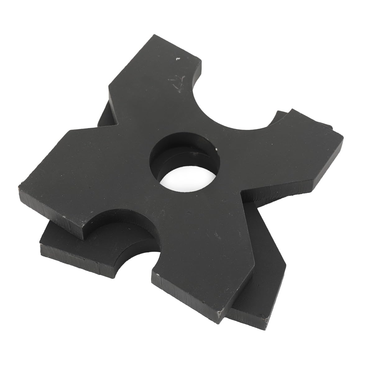 2stk Prismenauflage für Werkstattpressen, 18x18x2cm Prismenplatte für 20T Werkstattpresse Hydraulikpresse, 20mm Dicke Pressplatte