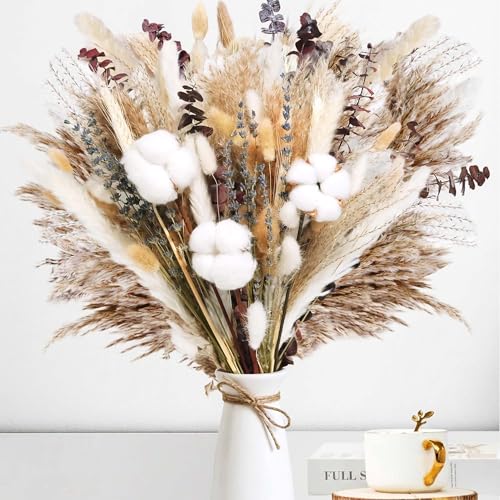 Ramo de 120 flores secas naturales para decoración boho