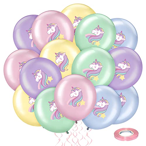 12 Stück Geburtstags Luftballons Set - Folienballons Für Jungen & Mädchen