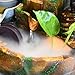 Rocky Falls Indoor Tabletop Water Fountain Desktop Fountain, Beautiful Indoor Fountain, Rockery and Water Fountain, Desktop Decoration, Living Room, Home Transfer Ball, Office Serene Rock Water Featur
