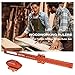 Woodworking Ruler, Neitra 3PCS (6/8/12 Inches) Metal Pocket Rule with a 45° & 30° Slide Stop for Measuring Precision, Slide Stop Aluminum Rule for Marking Inch and Metric T-Type Scribing Rulers Square
