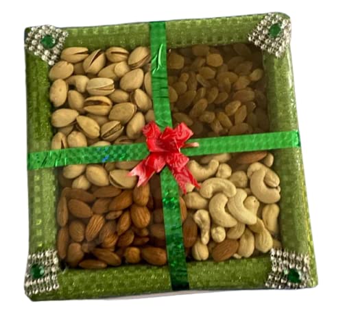 UNIARA Mix Assorted Fancy basket Dry fruits Pack of (4 * 90g) Each Kaju Kishmish Badam Pista Premium Dry Fruit Mix Combo Gift Pack Basket 360g (B0BJBVPDYP) Amazon Price History, Amazon Price Tracker