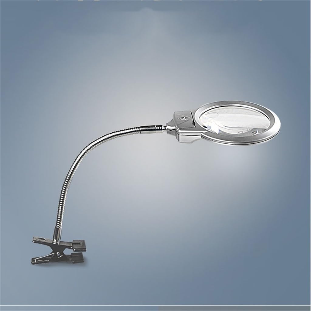 Lettura E Identificazione Da Tavolo Con Lente D'ingrandimento A Clip Con Lente D'ingrandimento A Luce LED