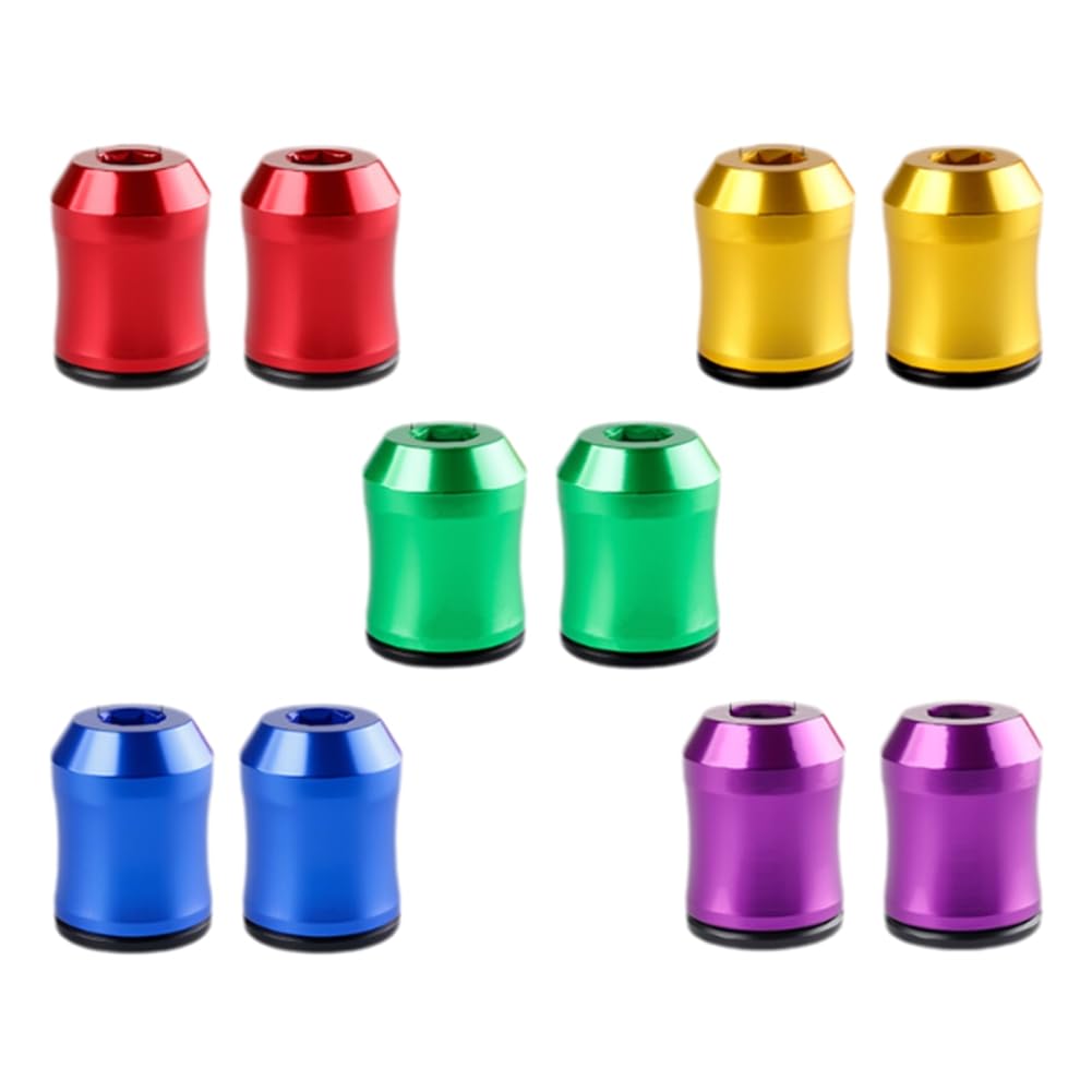 Ijsdnvjndx As Shown Magnetic Rings 10Pcs Magnetized Ring Screwdriver Bits Aluminum Alloy 6.35Mm Shank For Power Tools Bit