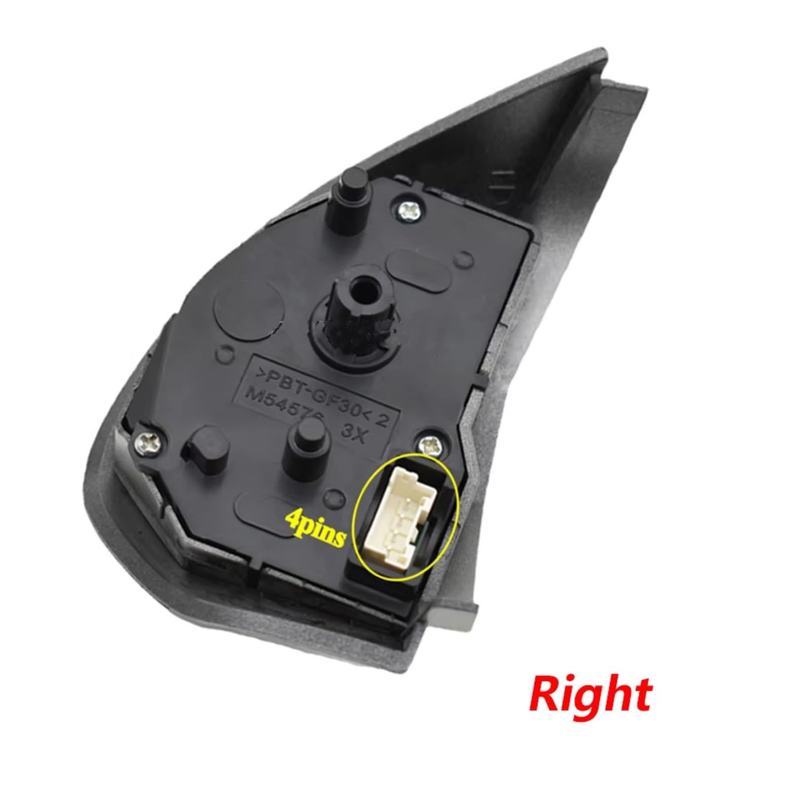 Compatible Con Mitsubishi Para ASX 2007-2012 Para Pajero Para Montero Sport KH 2008-2015 Interruptor De Volante De Coche Botón De Control De Crucero Piezas volante(Right-wire)