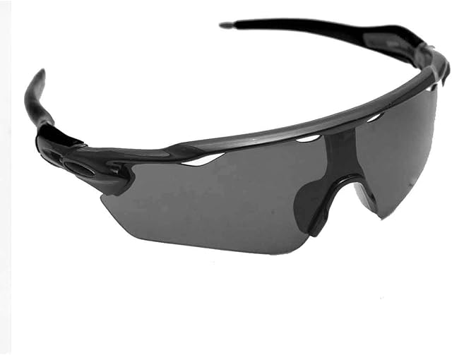 Óculos Esportivo Sol Bike Ciclismo Proteção Uv Sol (Preto)
