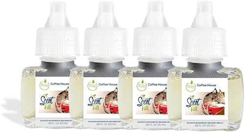 Miniatura 6 de Scent Fill Ambientador de néctar de jazmín enchufable, 4 recambios de aceite perfumado
