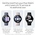 Google Pixel Watch 4 (41mm) - Android Smartwatch with Heart Rate and Sleep Tracking - 30-Hour Battery - Fitness Tracking - Google AI - Polished Silver Aluminum Case - Porcelain Active Band - LTE