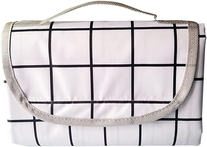 LZJN Foldable Picnic Blanket Beach Blanket Waterproof Portable Picnic Blanket Picnic Mat with Waterproof Backing is Very Suitable for Beach Park Camping Big and Thick (Color : B, Size : 150 * 200CM)