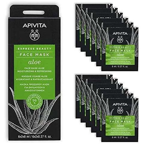 Apivita Aloe & Shea Butter Face Mask Cover