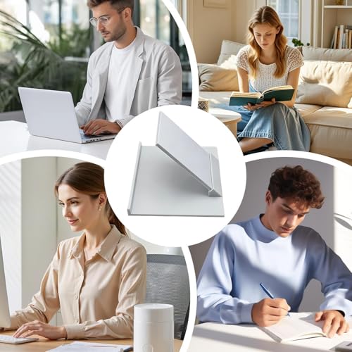 Soporte para calendario digital con base antideslizante y montaje estable de mesa 4