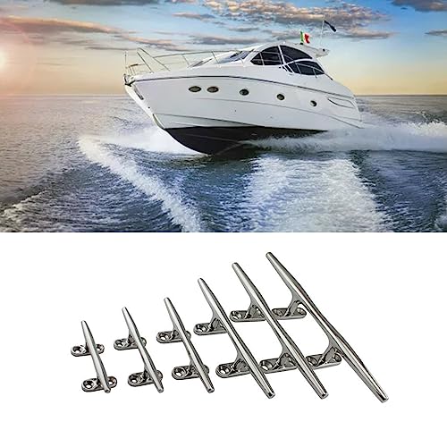 Taquet d'amarrage en acier inoxydable poli pour yacht et bateau - 2
